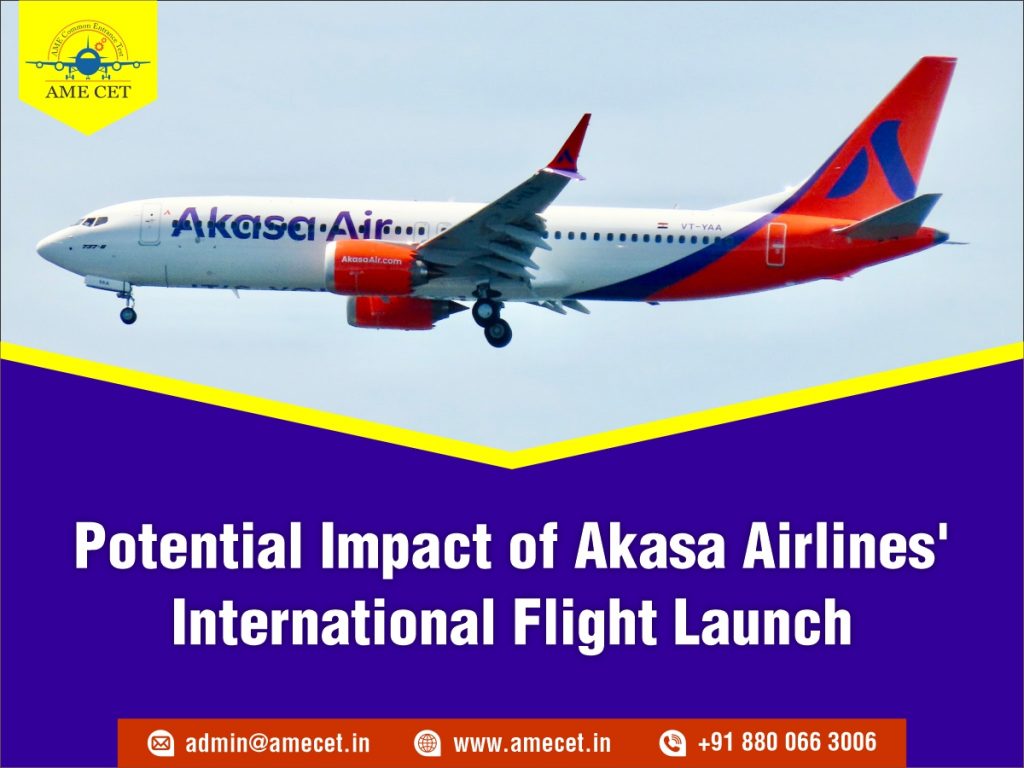 Potential Impact of Akasa Airlines' International Flight Launch