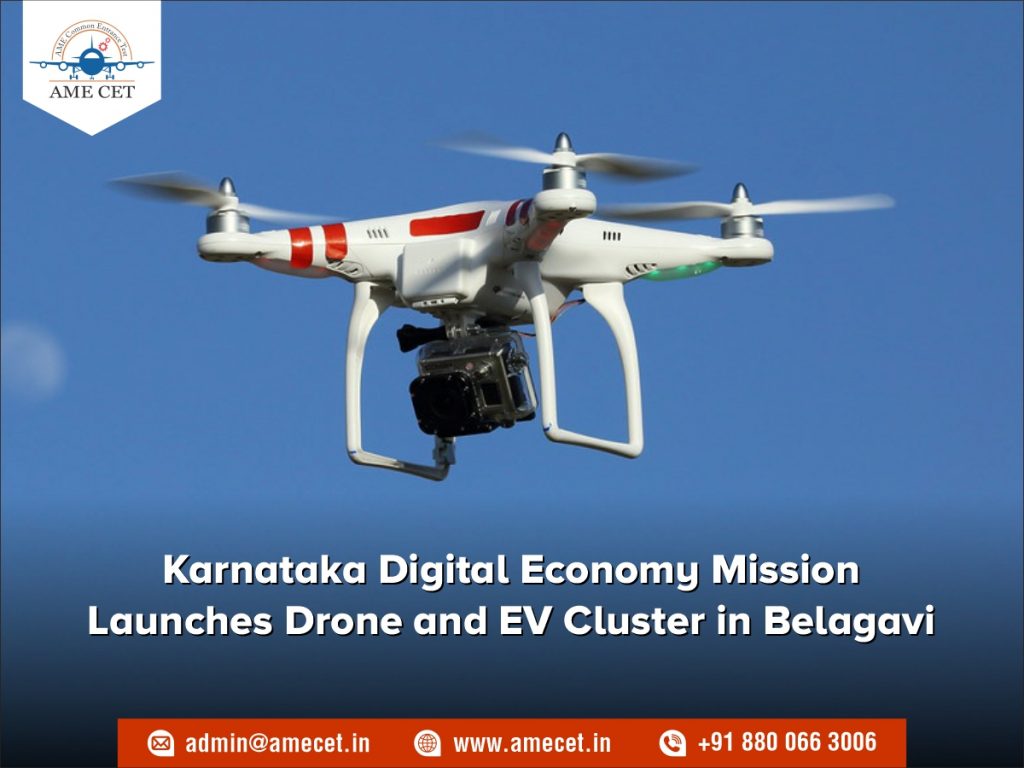 Karnataka Digital Economy Mission Launches Drone and EV Cluster in Belagavi