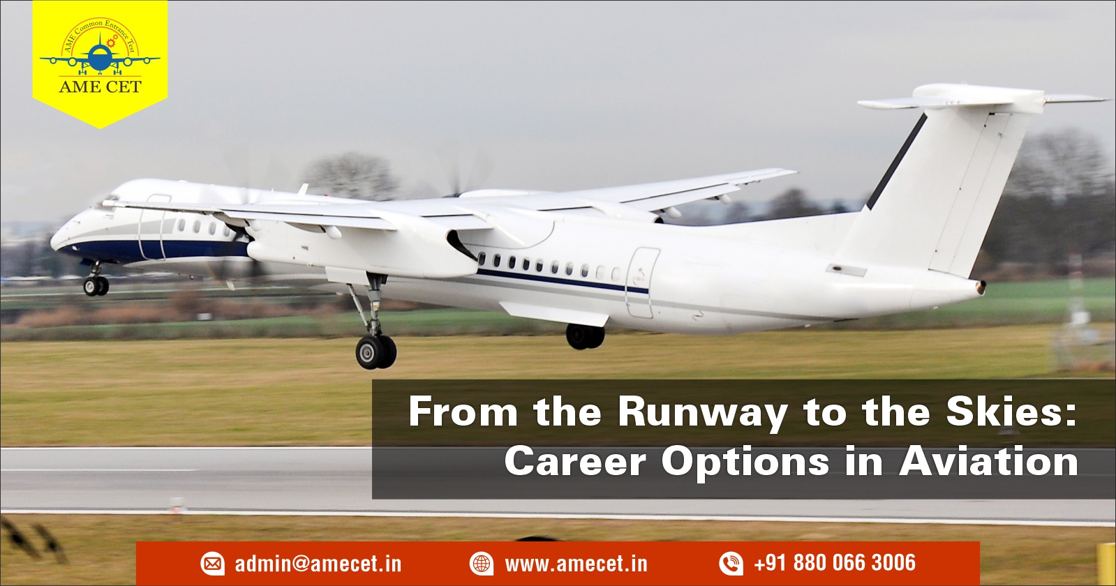 From the Runway to the Skies: Career Options in Aviation – AME CET Blog