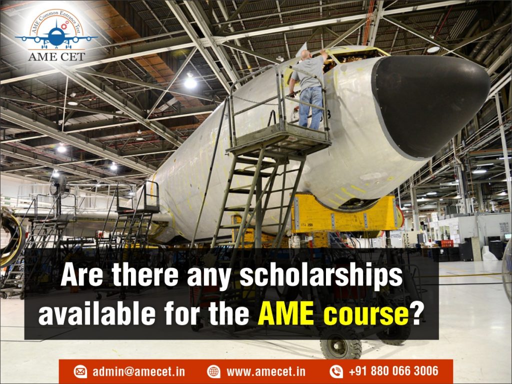 Are there any scholarships available for the AME course?
