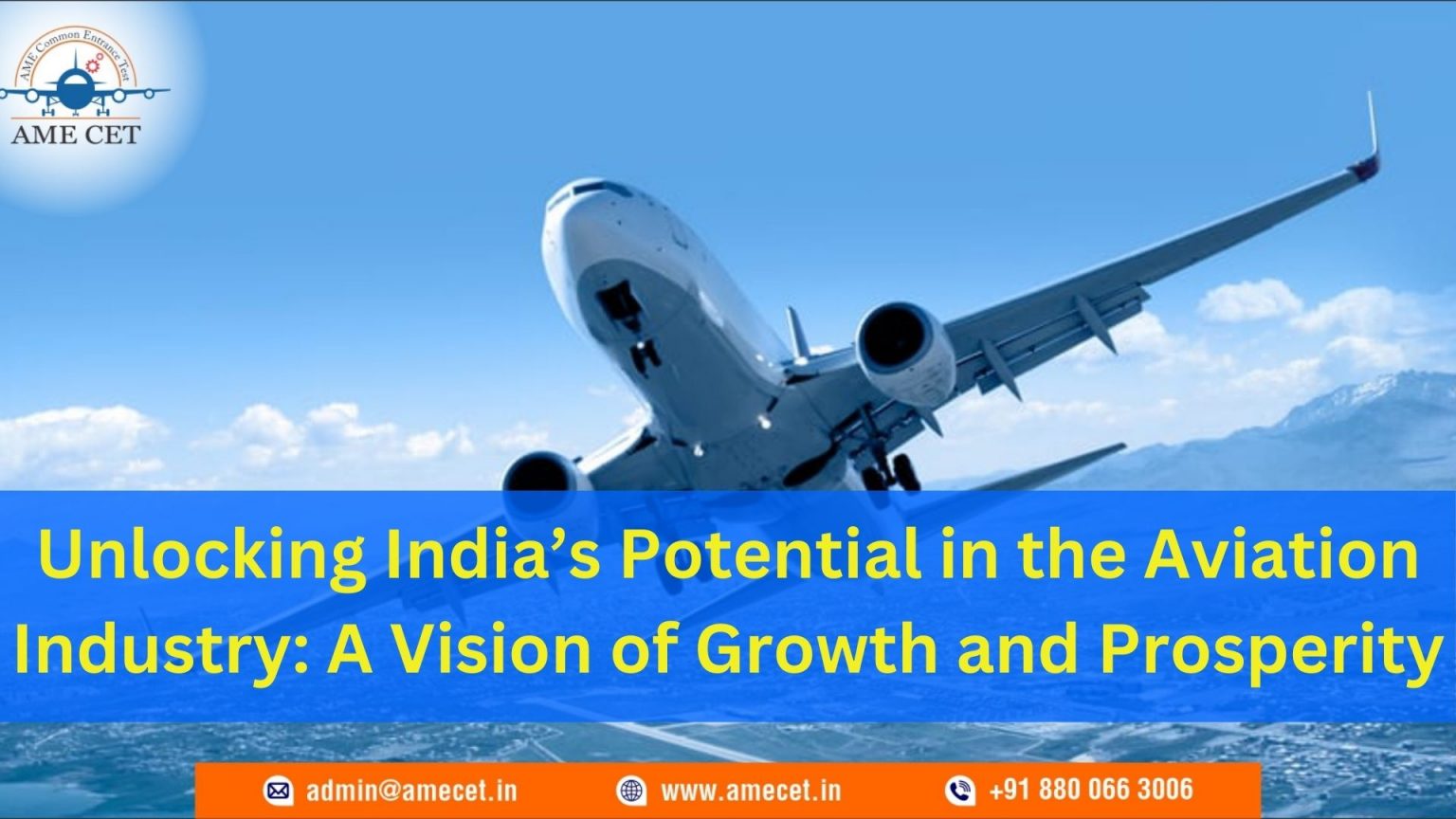 Unlocking India's Potential In The Aviation Industry: A Vision Of ...