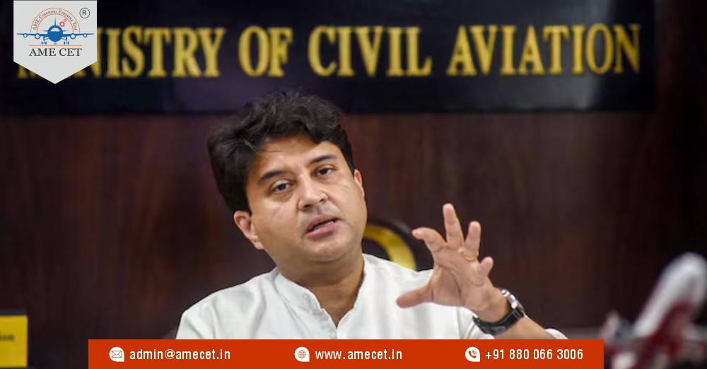 For Aspiring Aviation Students: India Aiming to Be Global Aviation Hub like Dubai in 5 Years says jyotiraditya Scindia