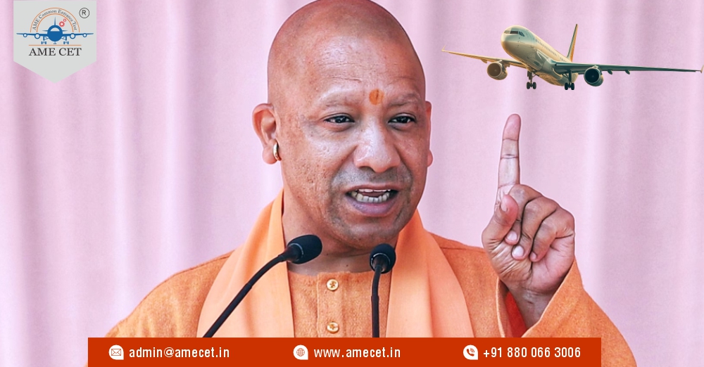 Sky the Limit: Uttar Pradesh Soaring Aviation Sector Offers Bright Future for Aspiring Students, Says CM Yogi