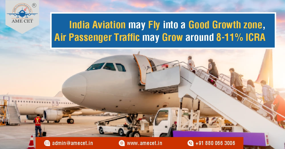 India aviation may fly into a good growth zone, air passenger traffic may grow around 8-11 per ICAR