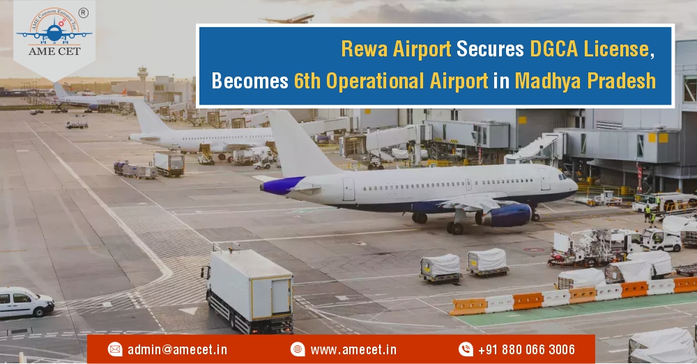 Rewa Airport Secures DGCA License, Becomes 6th Operational Airport in Madhya Pradesh