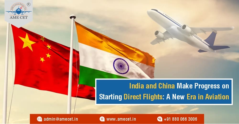 India and China Make Progress on Starting Direct Flights: A New Era in Aviation