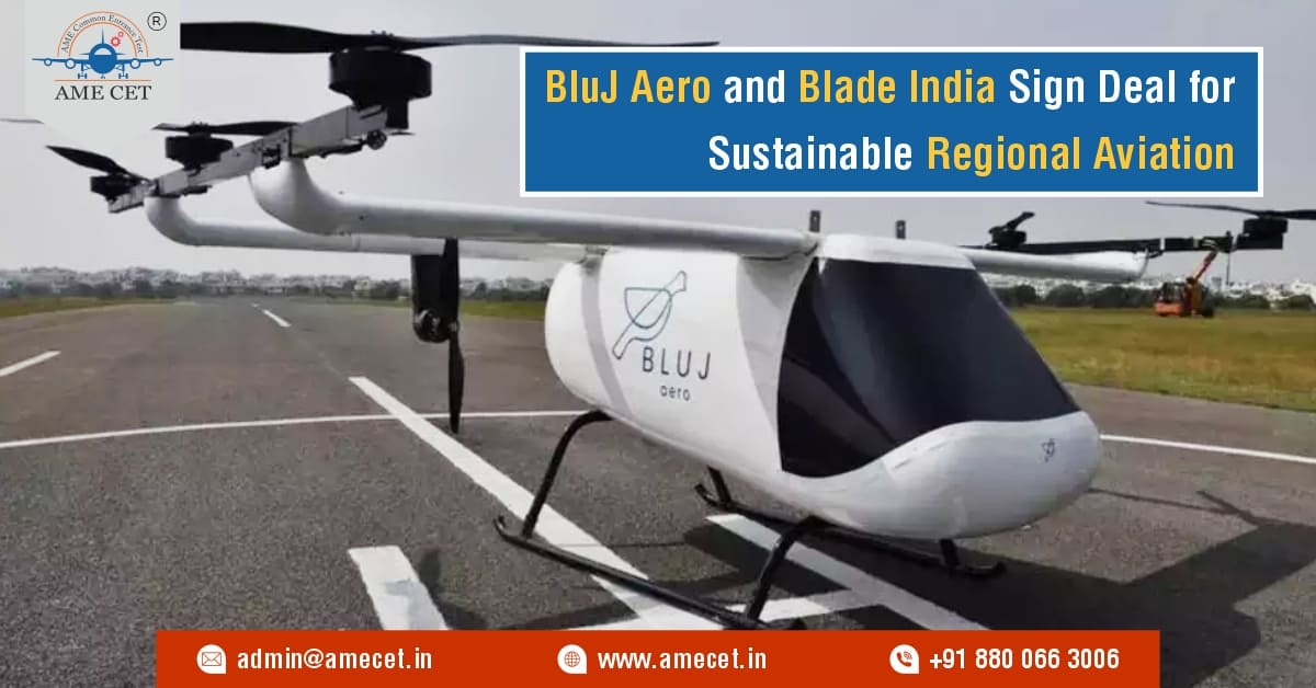 BluJ Aero and Blade India Sign Deal for Sustainable Regional Aviation