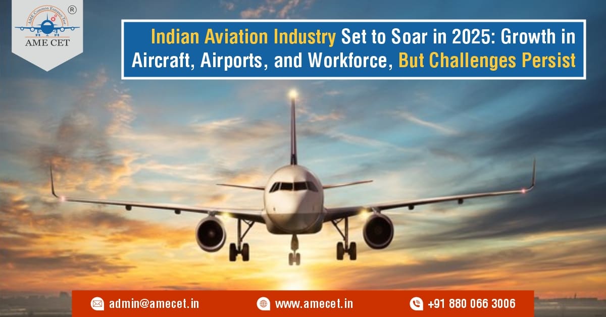 India Aviation Industry Set to Soar in 2025: Growth in Aircraft, Airports, and Workforce, But Challenges Persist