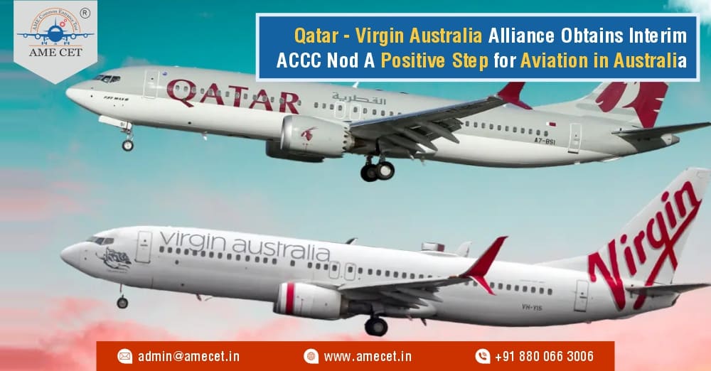 Qatar Virgin Australia Alliance Obtains Interim ACCC Nod A Positive Step for Aviation in Australia