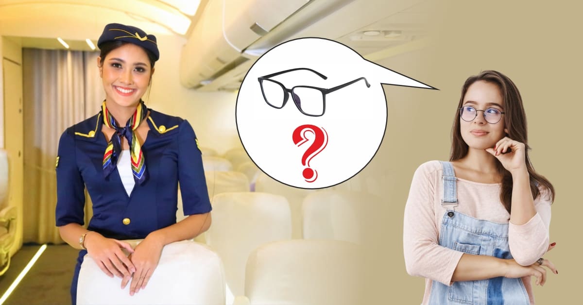 Cabin Crew Career with Spectacles Allowed or Not