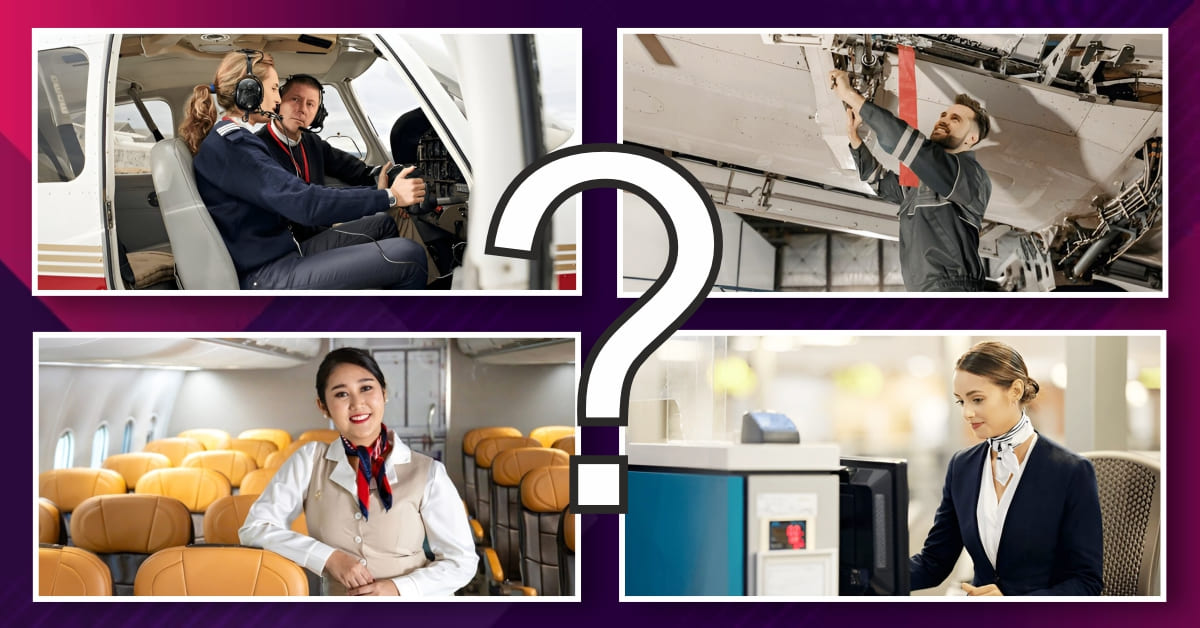 Which is better for me pilot training AME cabin crew or airport management