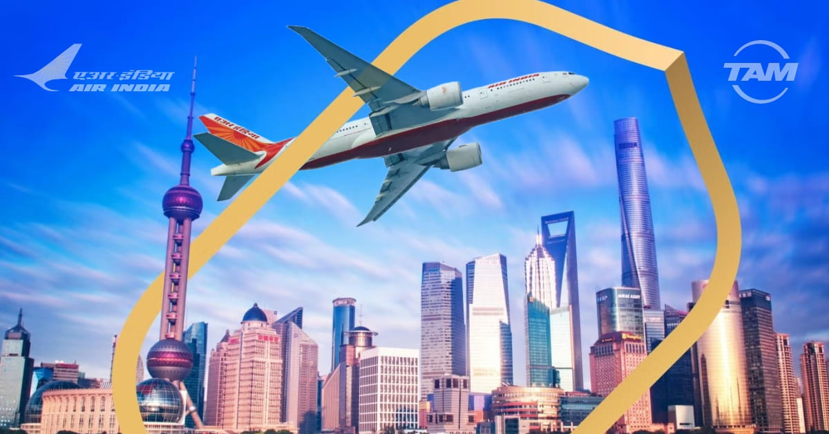 Air India Appoints TAM Group as GSA in China for Stronger Growth